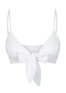 Dolce Top White Rib