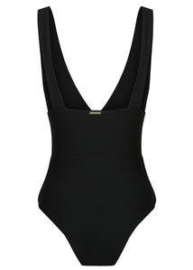 Kahala One piece Black Rib